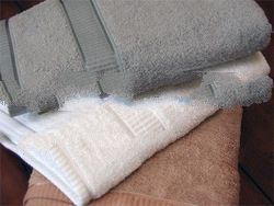 Monogramed Three Piece Towel Set