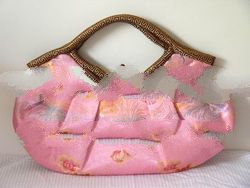 100% Handmade Silk Handbags