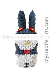 Origami Special Hand Made 3D Memelody Origami (Blue)