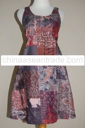 Batik Mini Dress 01
