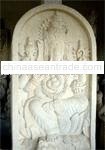 Ganesha Reliefstone carving