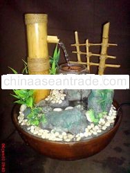 bamboo fountain