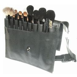 18 Makeup Cosmetic Brushes Belt Apron Strap Bag