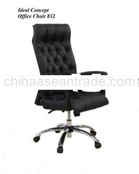 Half Leather Bond Chair