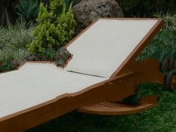 Teak Beautiful Lounger: Teak Outdoor and Garden Furniture