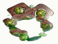 Green Bracelet Abstract