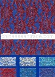 Rigid All-Over Raschell Lace