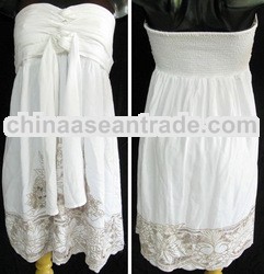 MS Cutwork Bandeau Dress