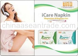 iCare Sanitary Napkin with Magnetism & Negative Ion