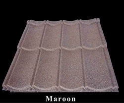 stone chip coated roof tiles