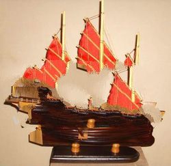 Red Dragon Miniature Ship