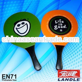 racket factory 2013 hot selling wooden beach paddle