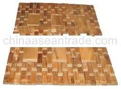 Teak Wood Oriental Carpet