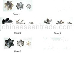 carving shell flower model chain