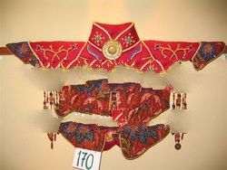 quilted and patchwork batik garment