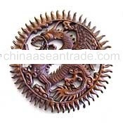 Wood Dragon Wall Decor
