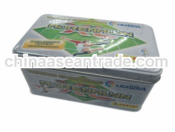 rectangular tin box for gift