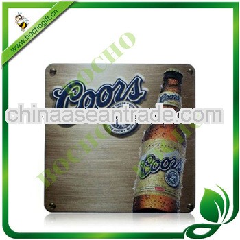 recycled custom beer coasters