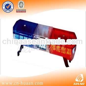red and blue police torch car led light bars
