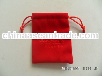 red jewellery packaging pouch wholesale