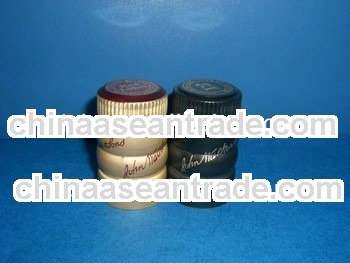 red label aluminum-plastic whiskey bottle caps, whiskey bottle closure