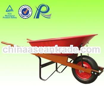 red metal tray farm tool wheelbarrow WB5400