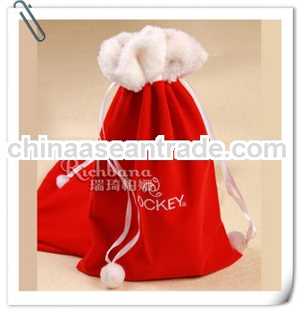 red velvet wedding candy bag