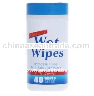 remove grease, oil, latex paint (heavy dirt and grime) from hands Refreshing & Cleansing Wet wip