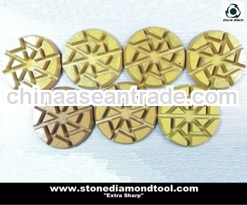 resin diamond concrete polishing pad