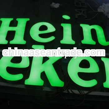 resin led channel sign letter