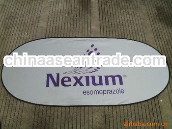 retractable Silver coated back car sun shades