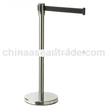 retractable belt barrier and post line stand