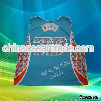 reversible lacrosse mesh pinnies