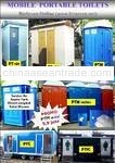 Portable toilet - WC portabel, lengkap dgn kloset jongkok,tandon air & septictank