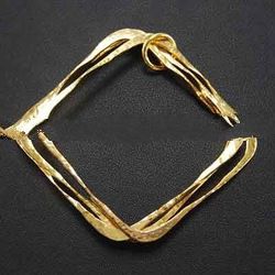brass bangle cuff Y.89b-2
