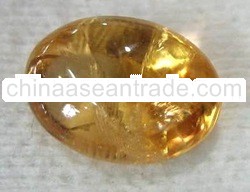 batu permata kecubung kuning stone