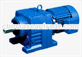 rigid flank gearbox/R series hard tooth helical gear reducer