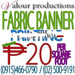 FABRIC BANNER PRINTING