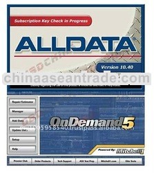 Professional Auto Repair Software Alldata Version 10.40 and Mitchell V2011 Ondemand