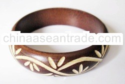 Wooden Carving Bangle