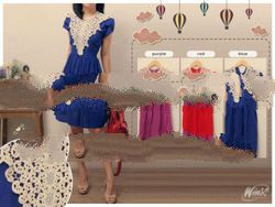 Casual Crochet Dress From