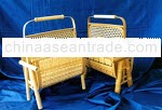 Place newspaper- crafs rattan and bamboo