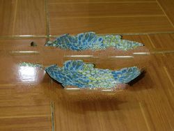 Lacquer coconut bowl