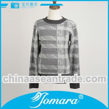 round neck design printing pattern boys cloth for kid