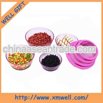 round preservation microwave container