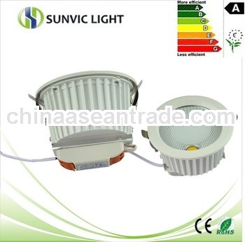 round recessed down light 30w low power led down light