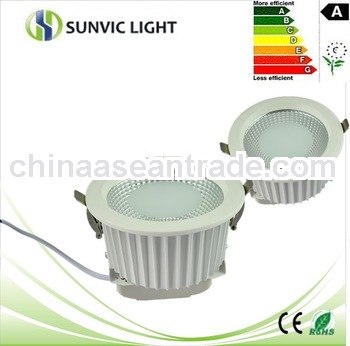 round recessed down light low power led down light 10w