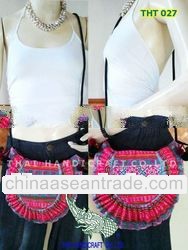 Thai Embroidered HMONG Hill Tribe Shoulder Bag Cross Body Bag
