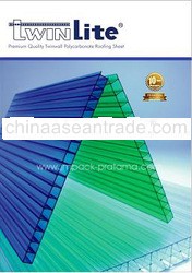 Anti-UV Multiwall Hollow Plastic PC Polycarbonate Sheet