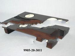 WOODEN CANDLE HOLDER